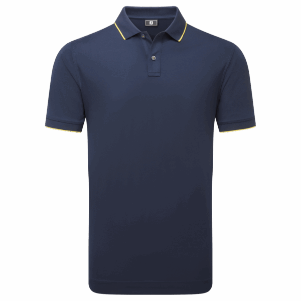 Footjoy Tipped Pique Polo Herren