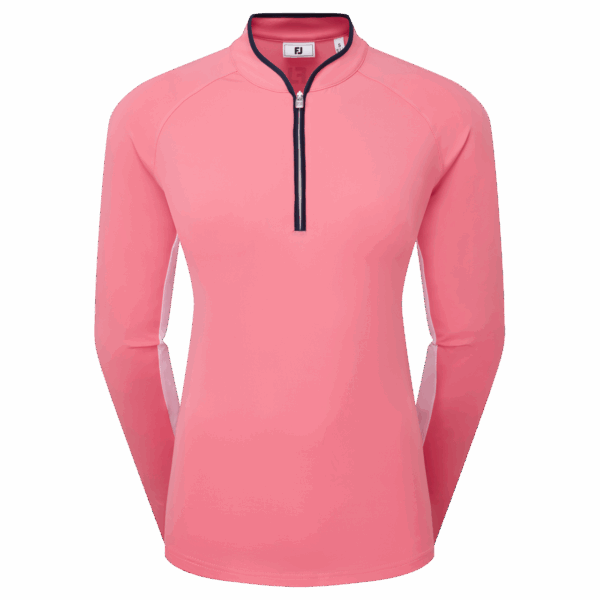 Footjoy 1/4-Zip Lisle Sun Pro Shirt Damen