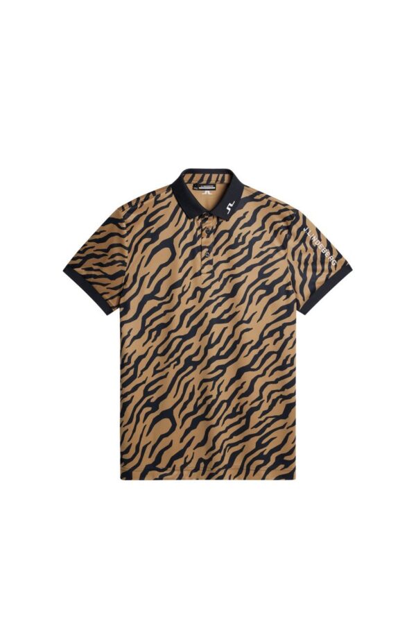 J.Lindeberg Tour Tech Print Polo Herren