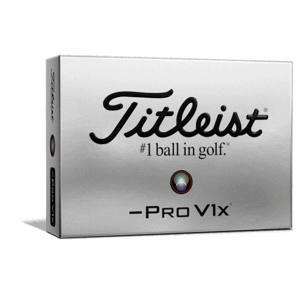Titleist Pro V1x Left Dash Golfbälle 12Stk.