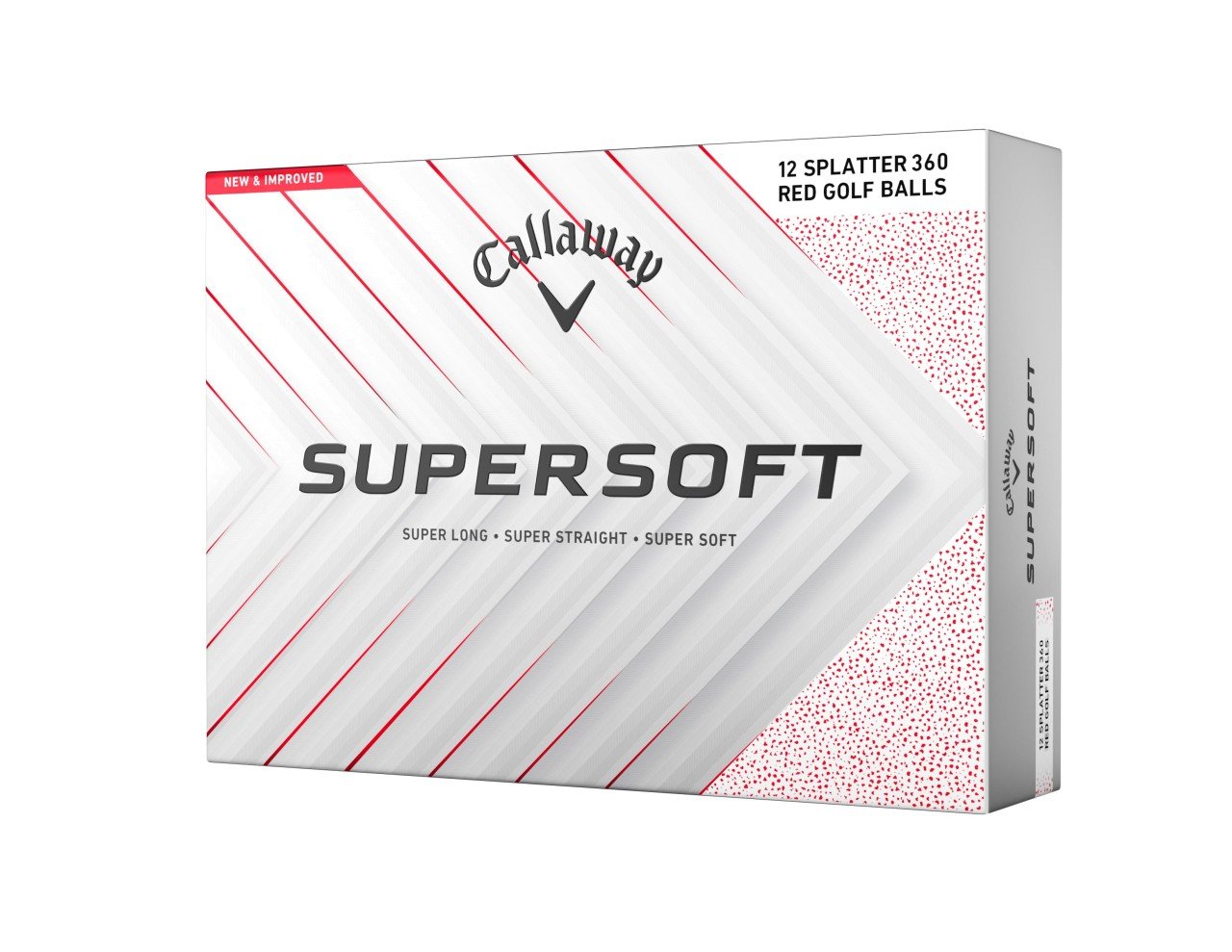 2025 Supersoft Splatter Red Lid