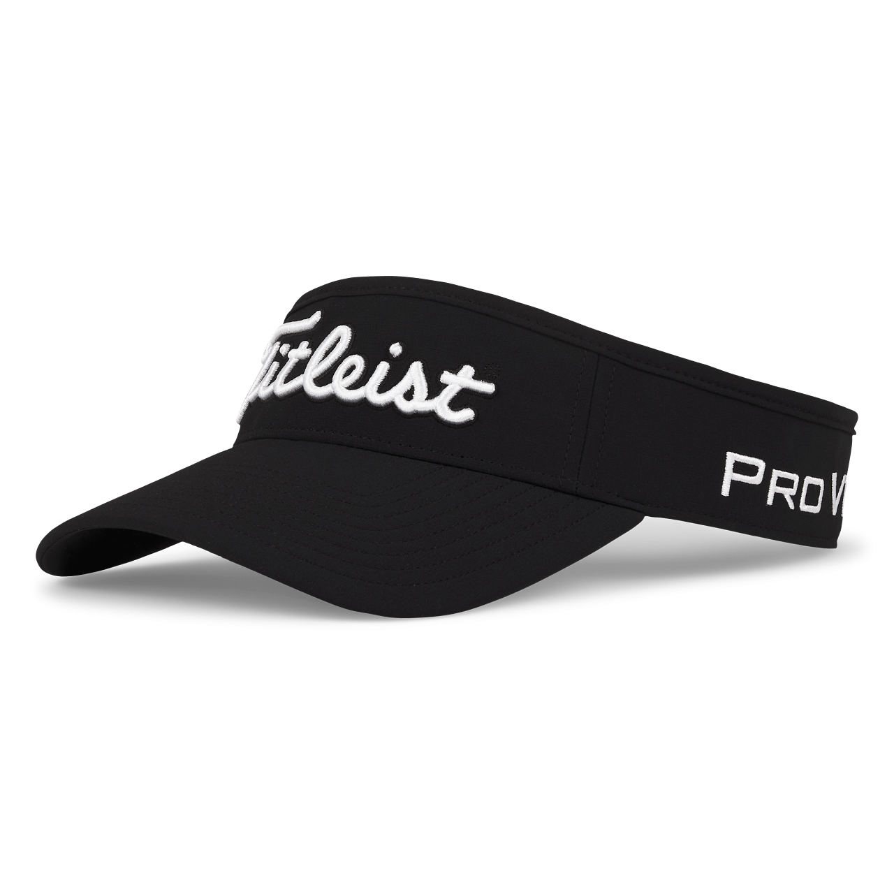 2025 Tour Performance Visor Black White TH25VTP