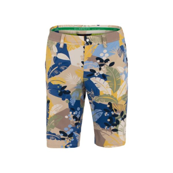 Alberto EARNIE Print Golf Shorts Herren