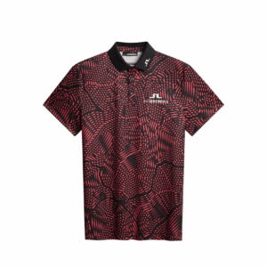 J.Lindeberg KV Tour Golf Polo Herren L pink/schwarz