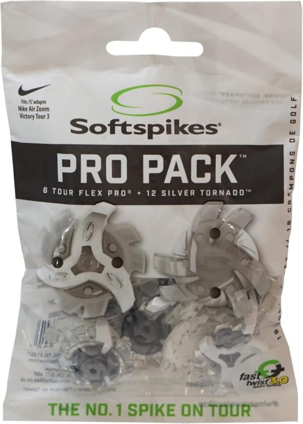Softspikes TOUR Flex PRO Spikes FastTwist 3.0 grau/grün