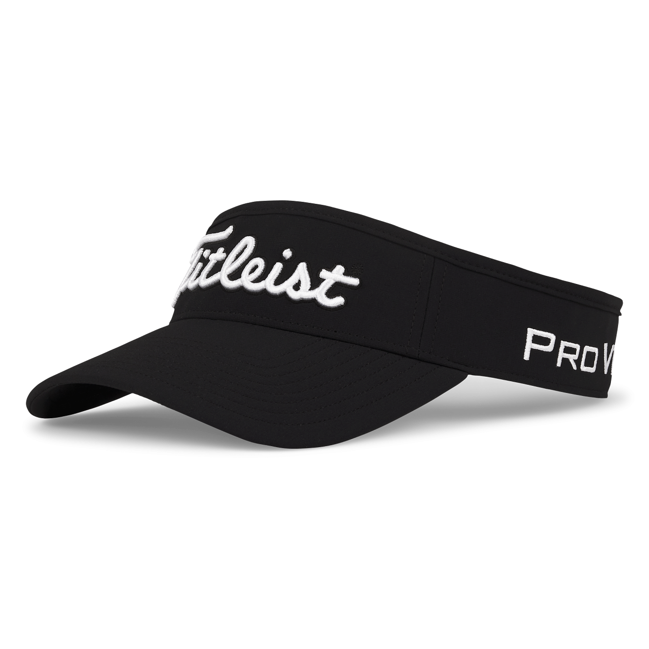 2025 Tour Performance Visor Black White TH25VTP