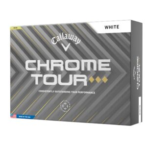 Golfsport ist erstaunlich faszinierend 9 Callaway Chrome Tour Triple Diamond Golfbälle 12 Stk.