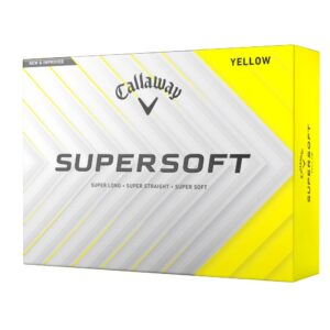 Golfsport ist erstaunlich faszinierend 7 Callaway SUPERSOFT 2025 Golfbälle 12Stk.