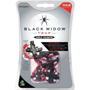 Golfsport ist erstaunlich faszinierend 5 Softspikes Black Widow Tour FastTwist