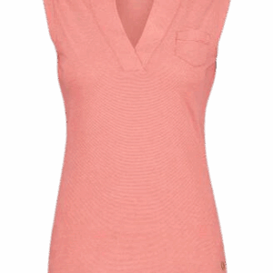 Spoon Fine Stripe Lapel Top Damen