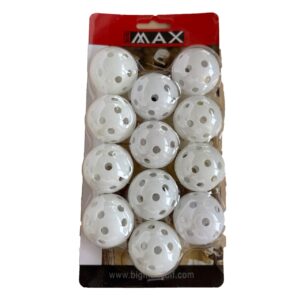 Golfsport ist erstaunlich faszinierend 6 Big Max Trainingsbälle gelb