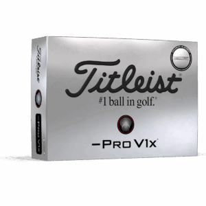 Titleist Pro V1x Left Dash Enhanced Alignment Golfbälle 12 Stk.