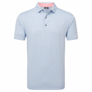 Footjoy Flower Bud Foulard Lisle Polo Herren
