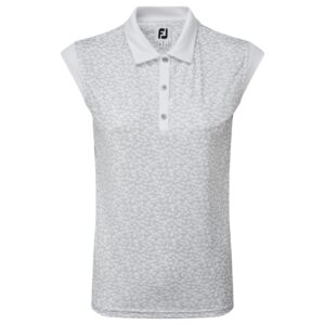 Footjoy Cap Sleeve Interlock Polo Damen