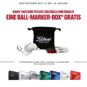 Titleist How do you mark your Balls Aktion