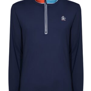 Original Penguin Earl ¼ Zip Lightweight Pullover Herren
