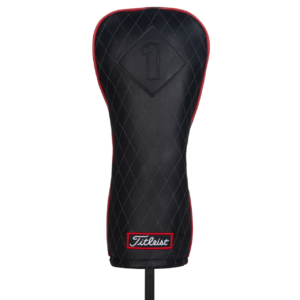 Titleist Jet Black Leder Headcover