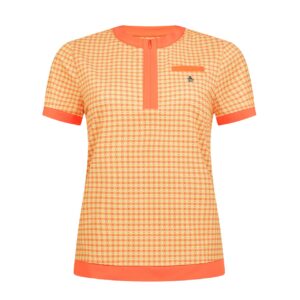 Original Penguin Pete’s Bow Tie Regular Length Colour Block Polo Damen