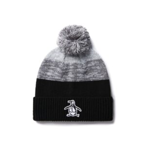 Original Penguin Rib Cuff Pom Beanie Unisex schwarz schwarz schwarz schwarz