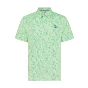 Original Penguin All-Over Micro Abstract Print Polo Herren