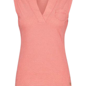 Spoon Fine Stripe Lapel Top Damen