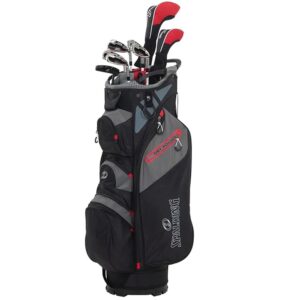 Spalding EXECUTIVE Komplettset Driver,5H,Eisen7-PW,SW,Putter,Cartbag Graphit ...